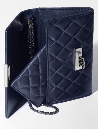 CHANEL☆ラムスキンチェーンウォレット シャネル財布コピー A80767 Y01480 2B000